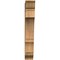 Ekena Millwork Balboa Traditional Rough Sawn Bracket, Western Red Cedar, 6"W x 28"D x 40"H BKT06X28X40BOA01RWR - alternate 2